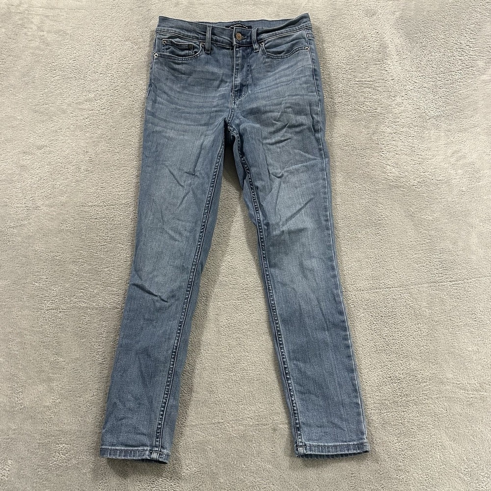Calvin Klein Jeans Women 6 Blue High Rise Skinny Denim Normcore